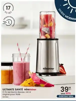 Stokes Ultimate Santé 17-pc set Electric Blender 240w offer