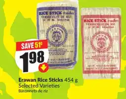 FreshCo Erawan Rice Sticks 454 g Selected Varieties offer