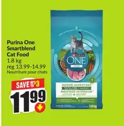 FreshCo Purina One Smartblend Cat Food 1.8 kg offer