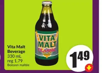 Chalo FreshCo Vita Malt Beverage 330 mL offer