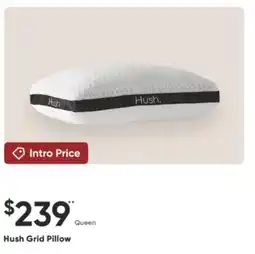 Sleep Country Hush Grid Pillow offer