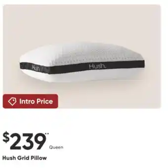 Sleep Country Hush Grid Pillow offer