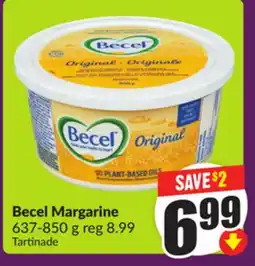 Chalo FreshCo Becel Margarine 637-850 g offer