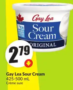 Chalo FreshCo Gay Lea Sour Cream 425-500 mL offer