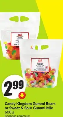 Chalo FreshCo Candy Kingdom Gummi Bears or Sweet & Sour Gummi Mix 600 G offer