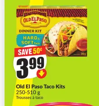 Chalo FreshCo Old El Paso Taco Kits 250-510 g offer