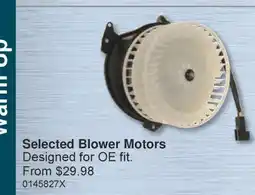 PartSource Selected Blower Motors offer