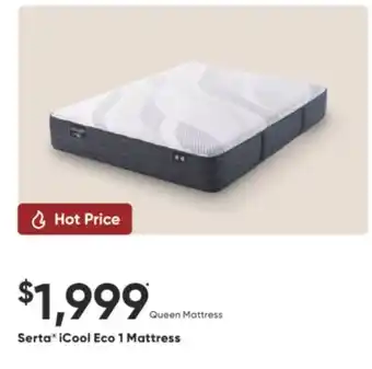 Sleep Country Serta iCool Eco 1 Mattress offer