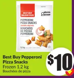 Chalo FreshCo Best Buy Pepperoni Pizza Snacks Frozen 1.2 kg offer