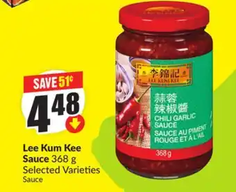 Chalo FreshCo Lee Kum Kee Sauce 368 g Selected Varieties offer