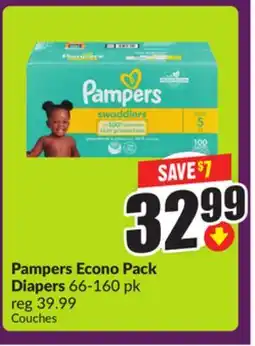 Chalo FreshCo Pampers Econo Pack Diapers 66-160 pk offer