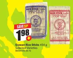 Chalo FreshCo Erawan Rice Sticks 454 g Selected Varieties offer