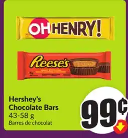 Chalo FreshCo Hershey's Chocolate Bars 43-58 g offer