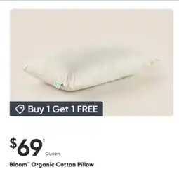 Sleep Country Bloom Organic Cotton Pillow offer