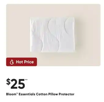 Sleep Country Bloom Essentials Cotton Pillow Protector offer