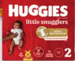 Walmart Huggies Little Snugglers Super pack Diapers offer