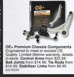 PartSource OE + Premium Chassis Components offer