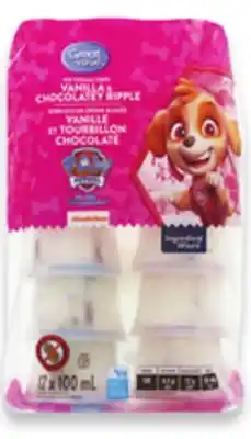 Walmart Great Value PAW Patrol u Ice Cream Cups offer