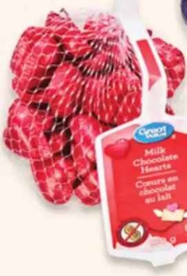 Walmart Chocolate Hearts offer