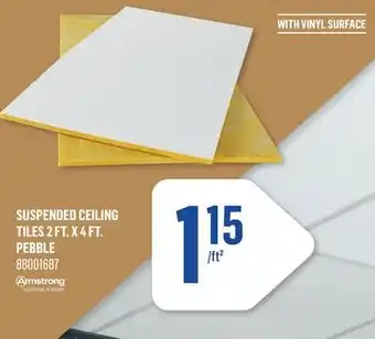 Canac Suspended Ceiling Tiles 2 ft. X 4 ft. Pebble offer