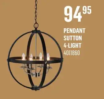 Canac Pendant offer