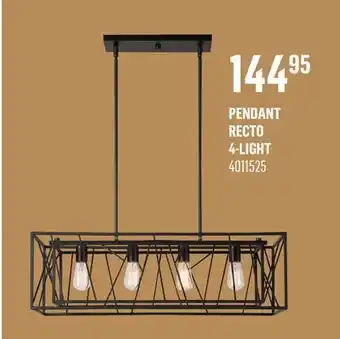 Canac Pendant offer