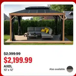 Club Piscine Axel 10x12 Gazebo, sun shelter, shelter, outdooring, Pergola offer