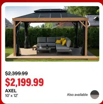 Club Piscine Axel 10x12 Gazebo, sun shelter, shelter, outdooring, Pergola offer