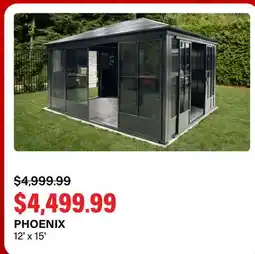 Club Piscine Phoenix 12x15 Gazebo, sun shelter, shelter, outdooring, Pergola offer