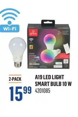 Canac A19 LED Light Smart Bulb 10 W offer