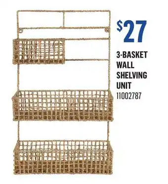 Canac 3-BASKET WALL SHELVING UNIT offer