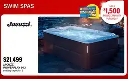 Club Piscine PowerPlay J-13 Spa, Swim Spa, Jacuzzi, hot tub offer