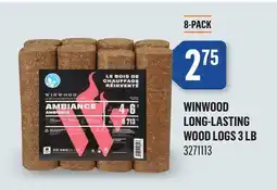 Canac Winwood Long-Lasting Wood Logs 3 lb offer