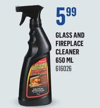 Canac Glass and Fireplace Cleaner 650 ml offer