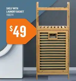 Canac Shelf with Laundry Basket offer