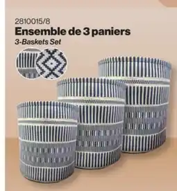 Patrick Morin 3-Baskets Set offer