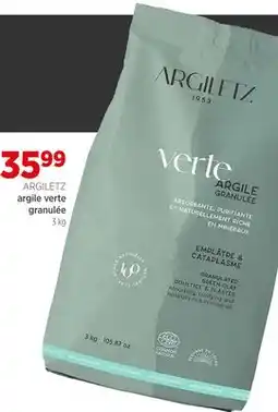 Avril ARGILETZ argile verte granulée offer