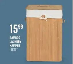 Canac Bamboo Laundry Hamper offer