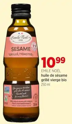 Avril EMILE NOËL huile de sésame grillé vierge bio offer