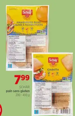 Avril SCHÄR pain sans gluten offer