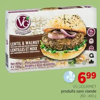 Avril Produits sans viande offer