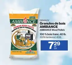 Patrick Morin AMBIANCE Wood Pellets offer