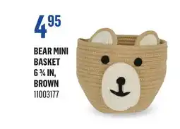 Canac Bear Mini Basket offer