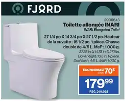 Patrick Morin INARI Elongated Toilet offer