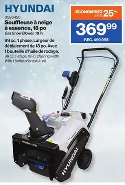 Patrick Morin Gas Snow Blower, 18 in offer