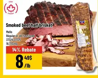 Mayrand Mello Smoked beef half brisket offer