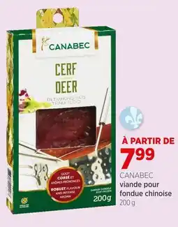 Avril CANABEC viande pour fondue chinoise offer