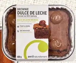 Avril brownies ou pouding offer