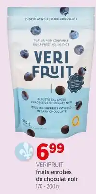 Avril Fruits enrobés de chocolat noir VERIFRUIT offer