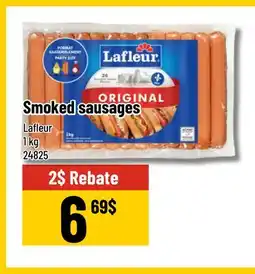 Mayrand Lafleur Smoked sausages offer